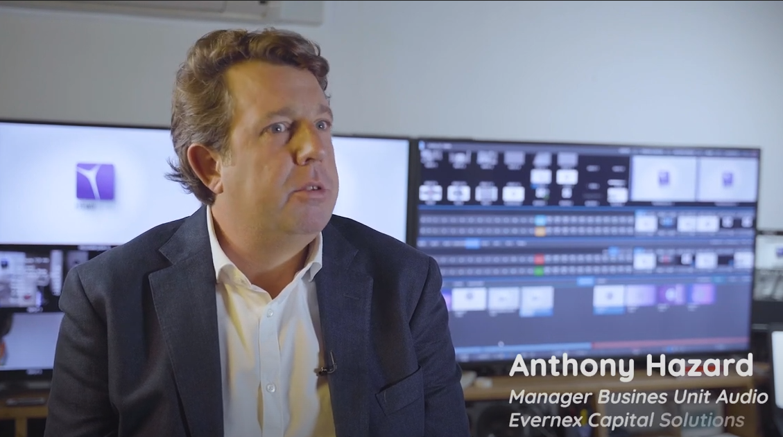 Anthony Hazard, Manager Busines Unit audio Evernex Capital solutions. Financement durable des équipes informatiques. Location d'équipement informatique.